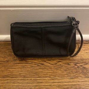 Black Coach Wristlet